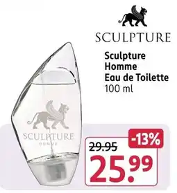 Rossmann Sculpture Homme Eau de Toilette Angebot