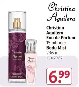 Rossmann Christina Aguilera Eau de Parfum Angebot