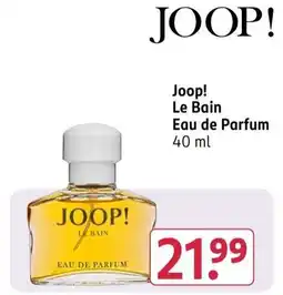 Rossmann JOOP! Le Bain Eau de Parfum Angebot