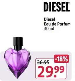 Rossmann Diesel Eau de Parfum Angebot