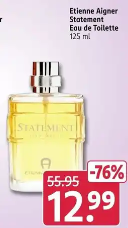 Rossmann Etienne Aigner Statement Eau de Toilette Angebot