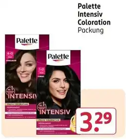 Rossmann Palette Intensiv Coloration Angebot