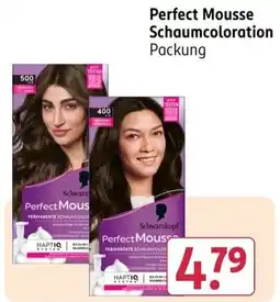 Rossmann Schwarzkopf PerfectMousse Angebot