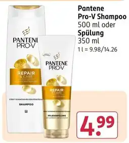 Rossmann Pantene Pro-V Shampoo Angebot