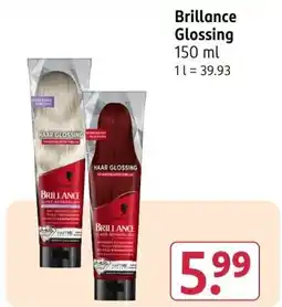 Rossmann Brillance Hair Glossing Angebot