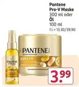 Rossmann Pantene Pro-V Maske Angebot