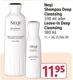 Rossmann Neqi Shampoo Deep Cleansing Angebot