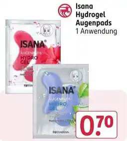 Rossmann Isana Hydrogel Augenpads Angebot