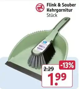 Rossmann Flink & Sauber Kehrgarnitur Angebot