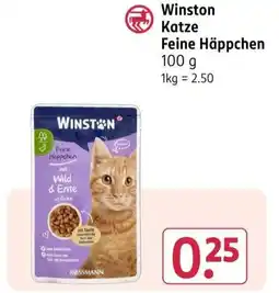 Rossmann Winston Katze Feine Häppchen Angebot