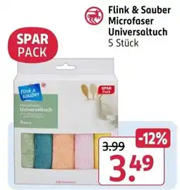 Rossmann Flink & Sauber Mikrofaser Universaltuch Angebot