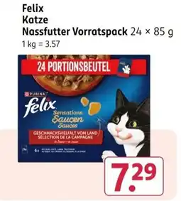 Rossmann Felix Katze Nassfutter Vorratspack Angebot