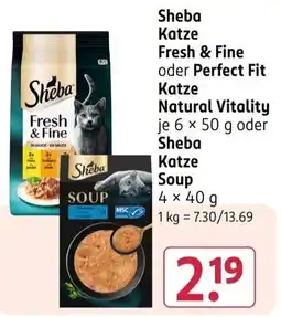 Rossmann Sheba Katze Fresh & Fine Angebot