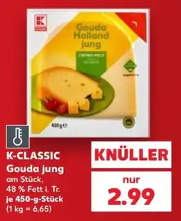 Kaufland K-CLASSIC Gouda jung Angebot