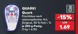 Kaufland QUARKI Quark Angebot