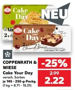Kaufland COPPENRATH & WIESE Cake Your Day Angebot