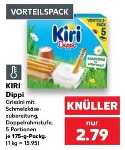 Kaufland KIRI Dippi Grissini mit Schmelzkäsezubereitung, Doppelrahmstufe Angebot
