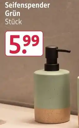 Rossmann Seifenspender Grün Angebot