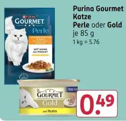 Rossmann Purina Gourmet Katze Angebot
