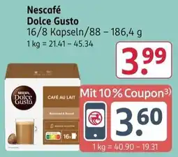 Rossmann Nescafé Dolce Gusto Angebot