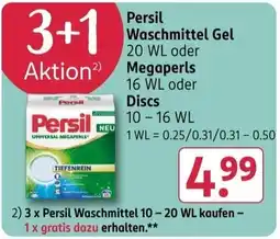 Rossmann Persil Waschmittel Gel Angebot