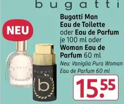 Rossmann Bugatti Man Eau de Toilette oder Eau de Parfum Angebot