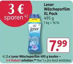 Rossmann Lenor Wäscheperfum Angebot