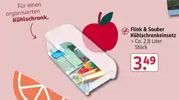 Rossmann Flink & Sauber Kühlschrank einsatz Angebot