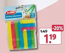 Rossmann RUBIN Aroma-Klemmen Angebot