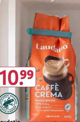 Rossmann Laudatio Caffè Crema Ganze Bohne Angebot
