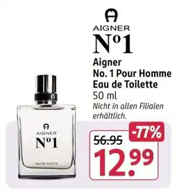 Rossmann Aigner N°1 Pour Homme Eau de Toilette Angebot