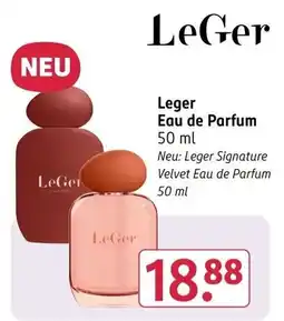 Rossmann Leger Eau de Parfum Angebot