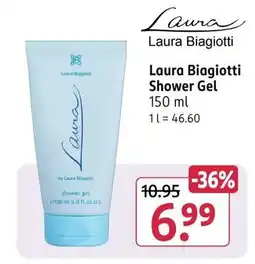 Rossmann Laura Biagiotti Shower Gel Angebot