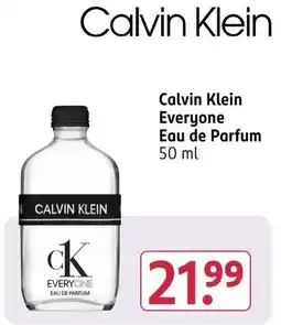 Rossmann Calvin Klein Everyone Eau de Parfum Angebot