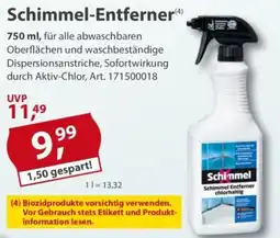 Sonderpreis Baumarkt Schimmel-Entferner Angebot