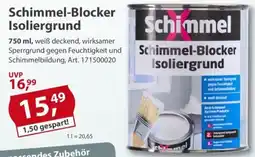 Sonderpreis Baumarkt Schimmel-Blocker Isoliergrund Angebot