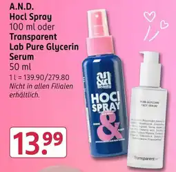 Rossmann A.N.D. Hoci Spray Angebot
