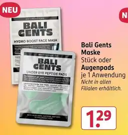 Rossmann Bali Gents Maske Angebot