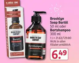 Rossmann Brooklyn Soap Bartöl Angebot