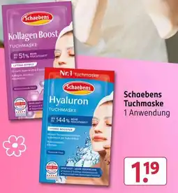Rossmann Schaebens Tuchmaske Angebot
