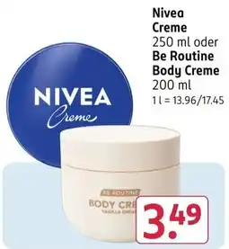 Rossmann Nivea Creme Angebot