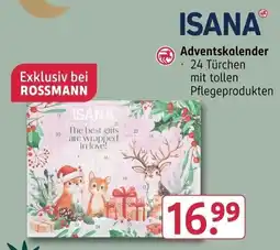 Rossmann ISANA Adventskalender Angebot