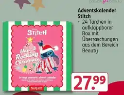 Rossmann Adventskalender Stitch Angebot