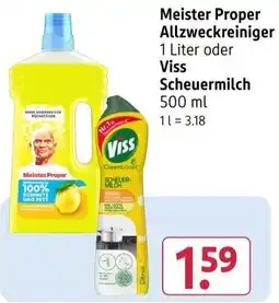 Rossmann Meister Proper Allzweckreiniger Angebot