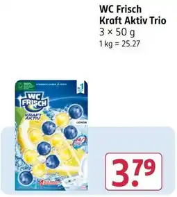 Rossmann WC Frisch Kraft Aktiv Trio Angebot