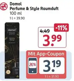 Rossmann Domol Perfume & Style Raumduft Angebot