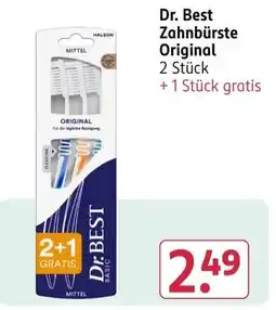 Rossmann Dr. Best Zahnbrüste Original Angebot