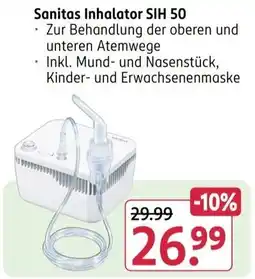 Rossmann Sanitas Inhalator SIH 50 Angebot