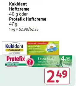 Rossmann Kukident Haftcreme Angebot