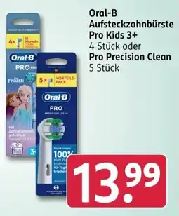 Rossmann Oral-B Aufsteckzahnbürste Pro Kids 3+ Angebot